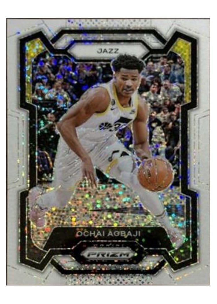 2023-24 Panini Prizm Base Set Ochai Agbaji #92 card