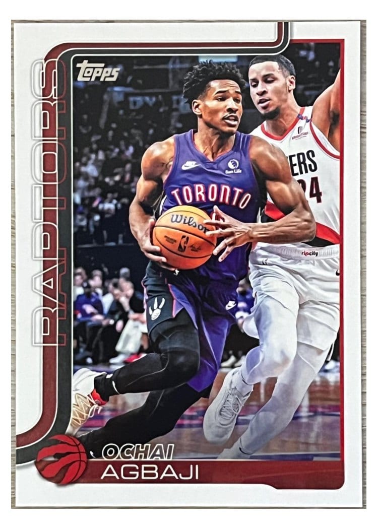 2025-26 Topps Base Set Ochai Agbaji #247 card