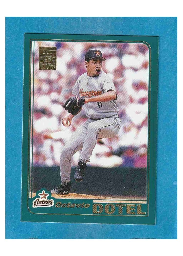 2001 Topps Base Set Octavio Dotel #499 card