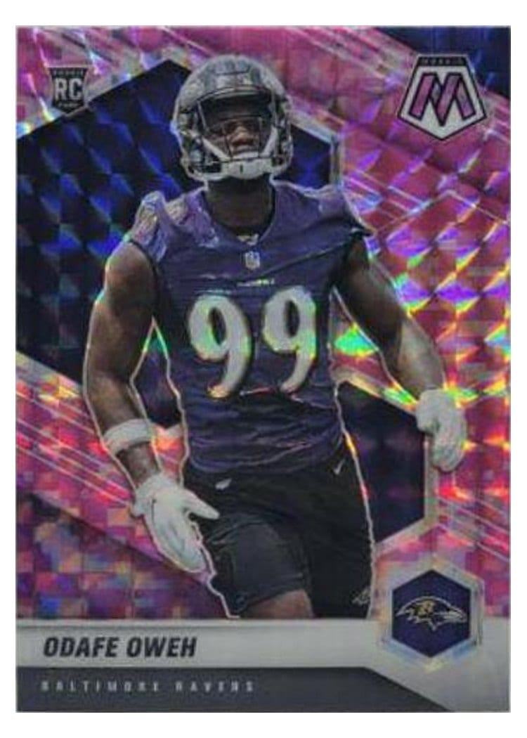 2021 Panini Mosaic Base Set Odafe Oweh #354 card