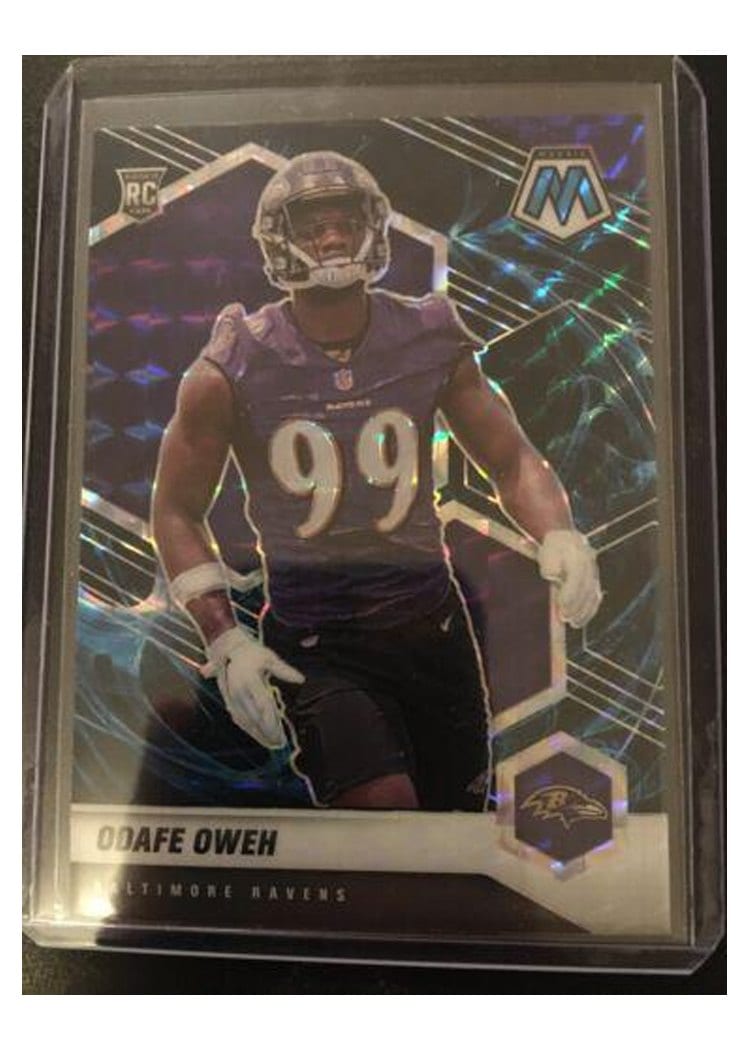 2021 Panini Mosaic Base Set Odafe Oweh #354 card