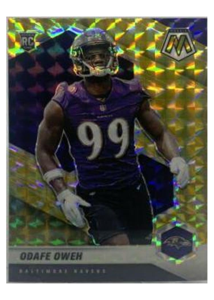 2021 Panini Mosaic Base Set Odafe Oweh #354 card