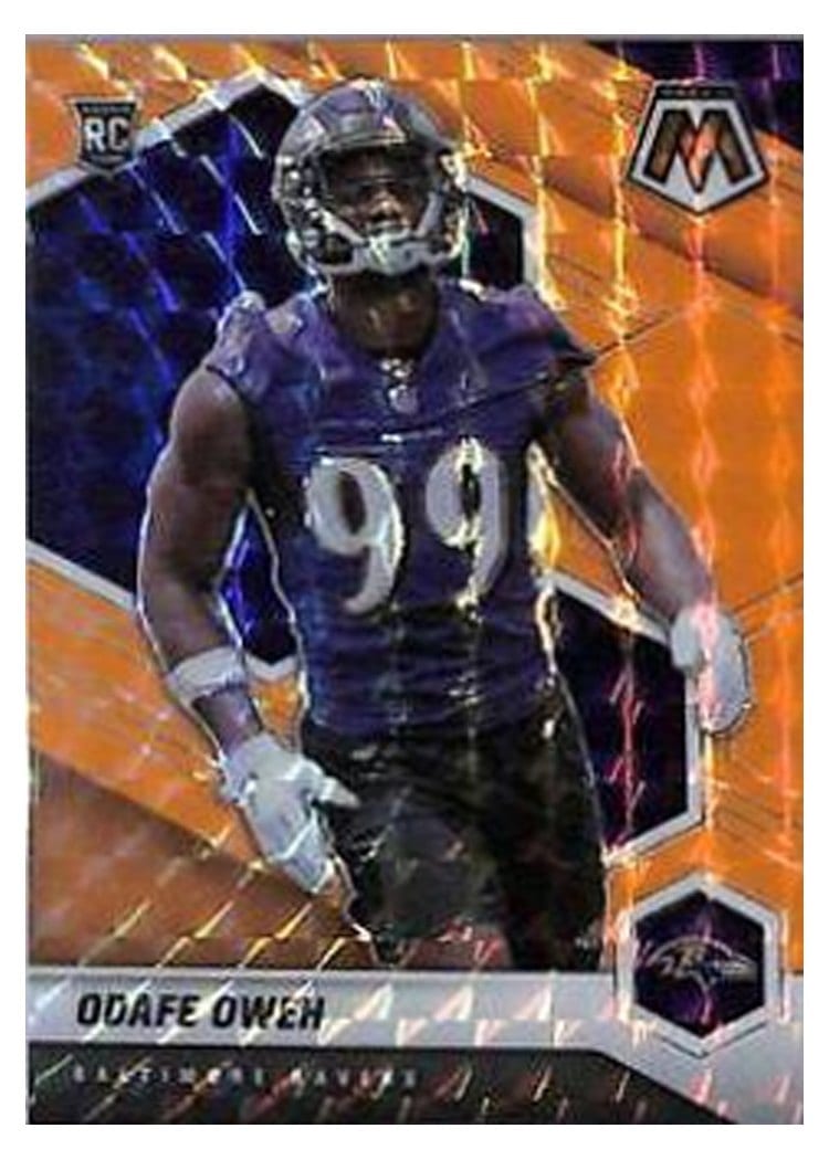 2021 Panini Mosaic Base Set Odafe Oweh #354 card