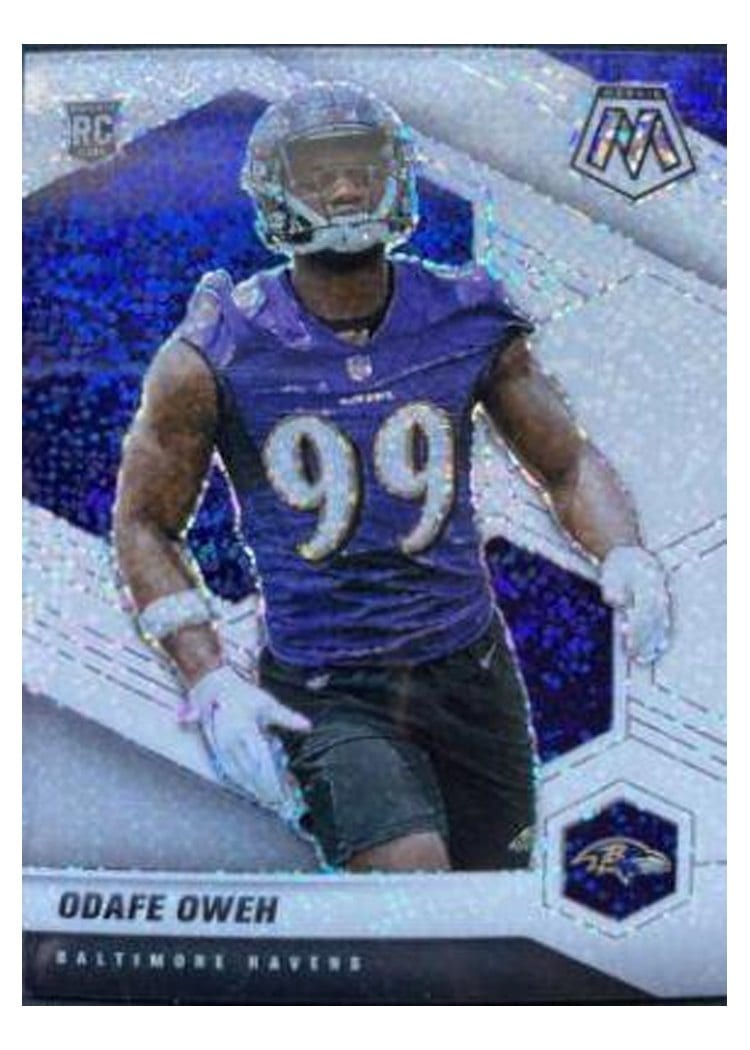 2021 Panini Mosaic Base Set Odafe Oweh #354 card