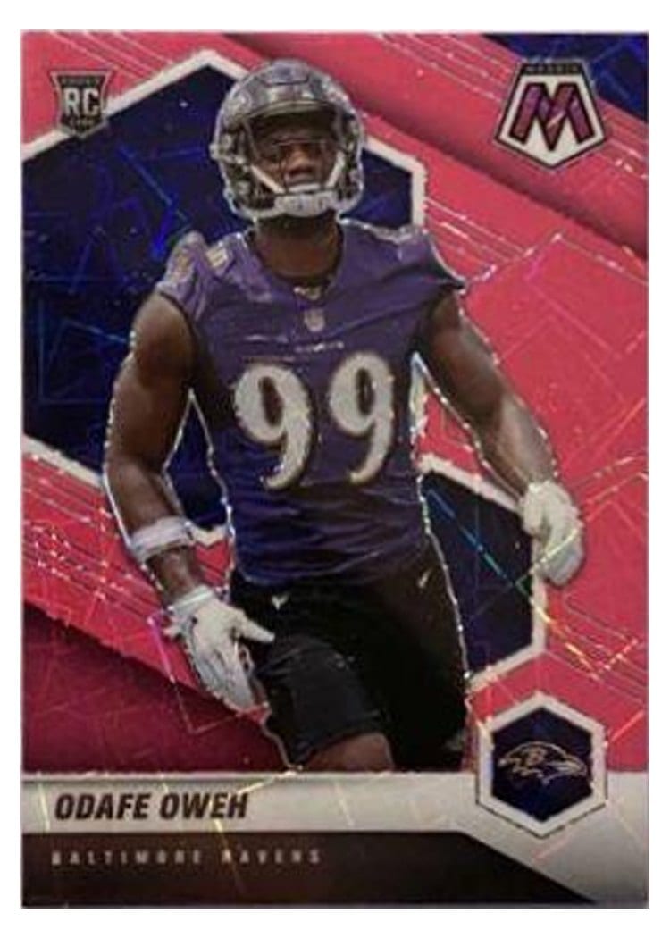 2021 Panini Mosaic Base Set Odafe Oweh #354 card
