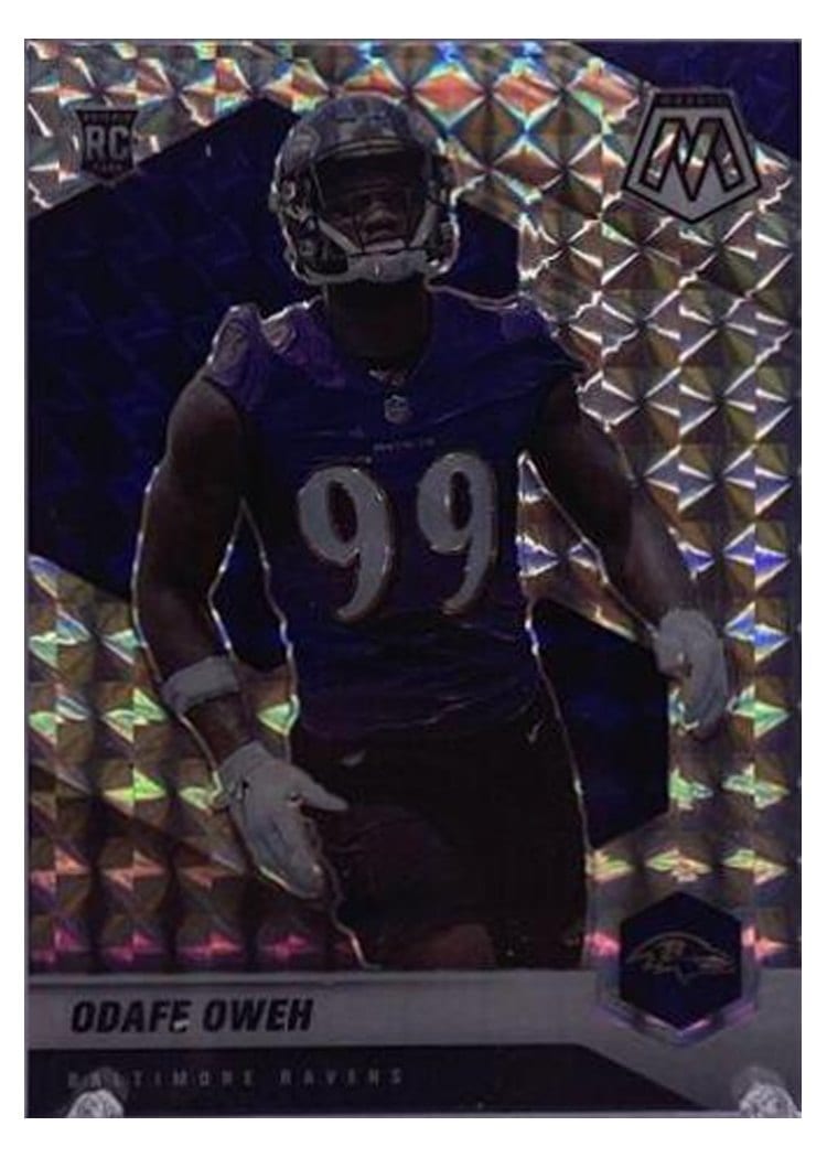 2021 Panini Mosaic Base Set Odafe Oweh #354 card