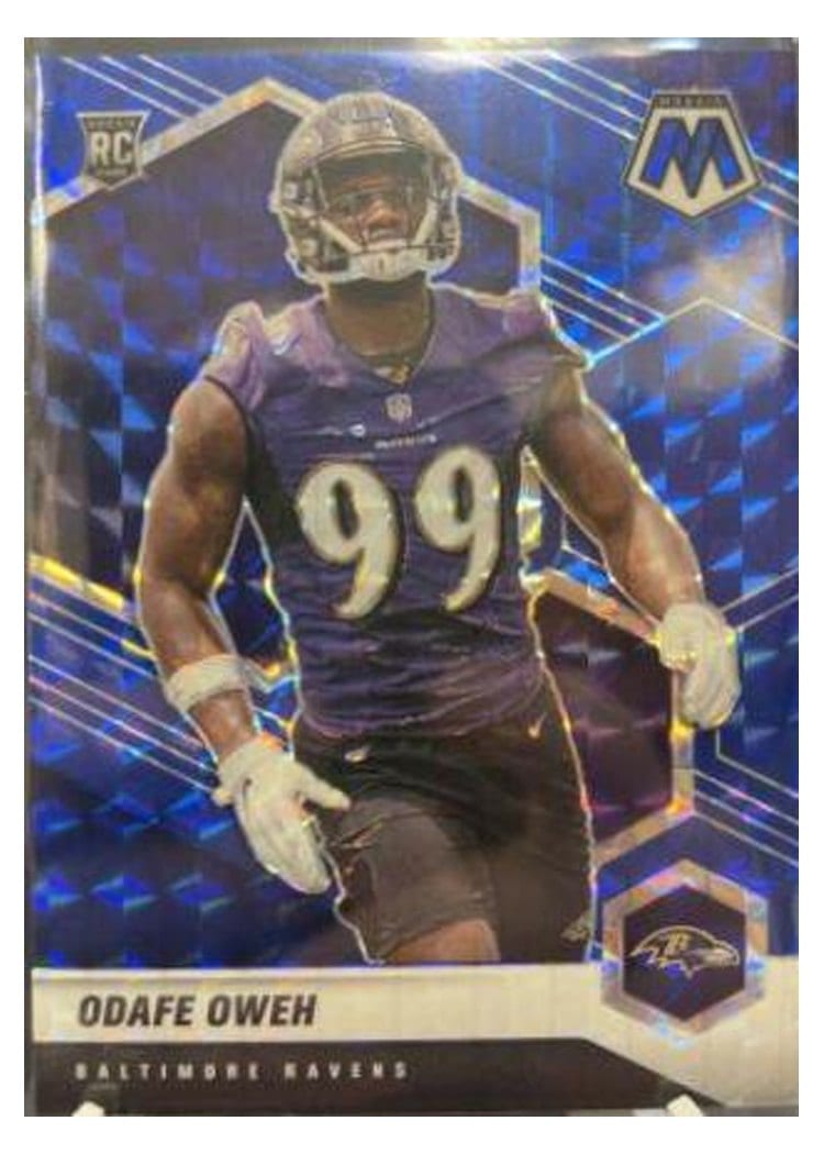 2021 Panini Mosaic Base Set Odafe Oweh #354 card