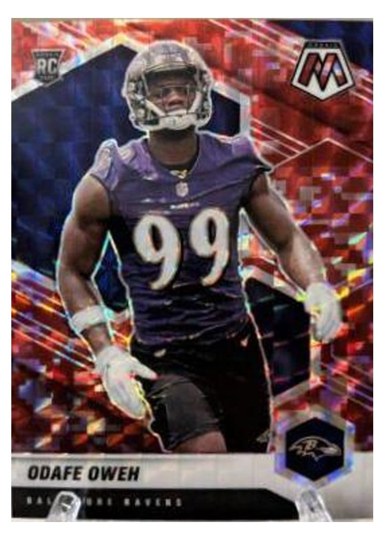 2021 Panini Mosaic Base Set Odafe Oweh #354 card