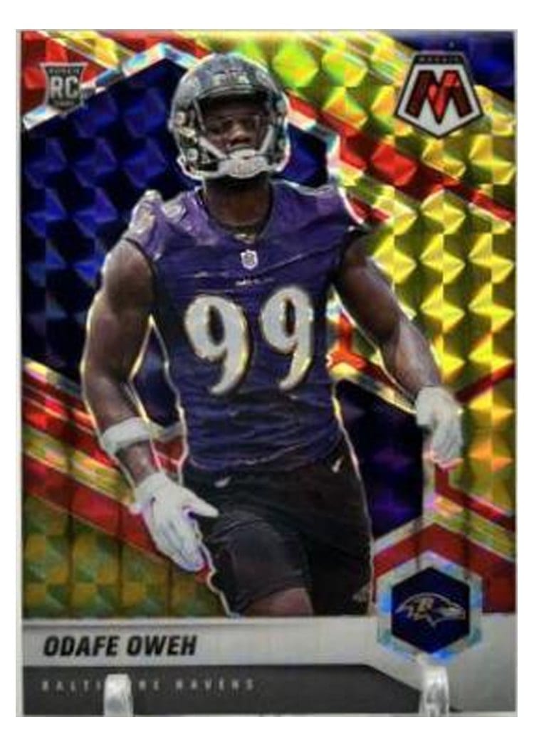 2021 Panini Mosaic Base Set Odafe Oweh #354 card