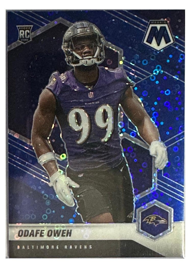 2021 Panini Mosaic Base Set Odafe Oweh #354 card