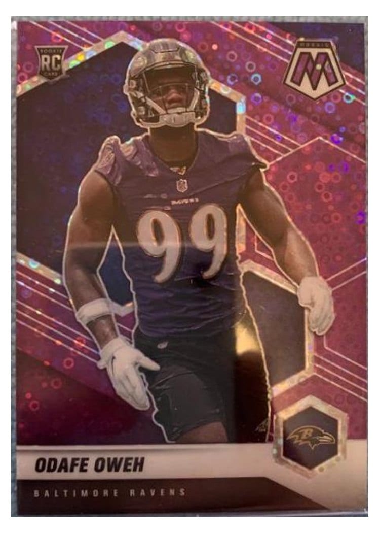 2021 Panini Mosaic Base Set Odafe Oweh #354 card