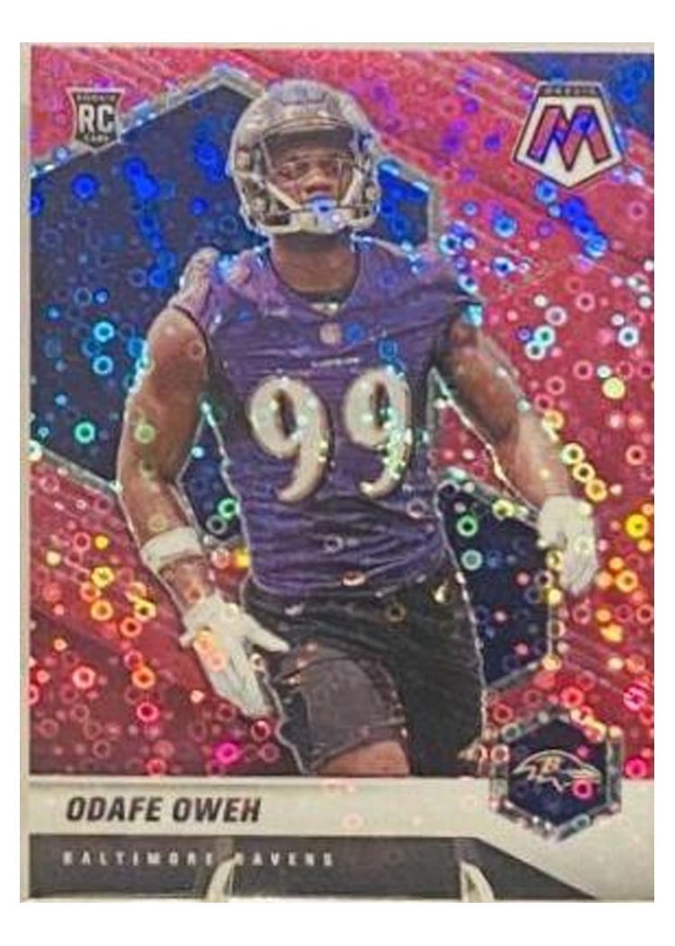 2021 Panini Mosaic Base Set Odafe Oweh #354 card