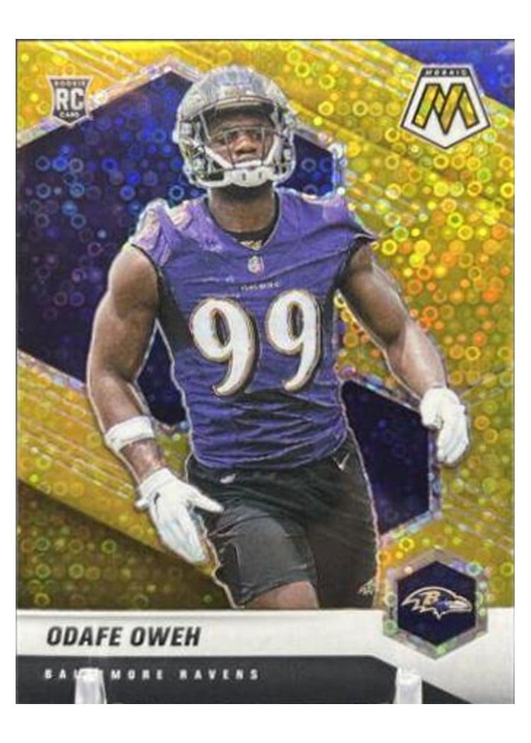 2021 Panini Mosaic Base Set Odafe Oweh #354 card