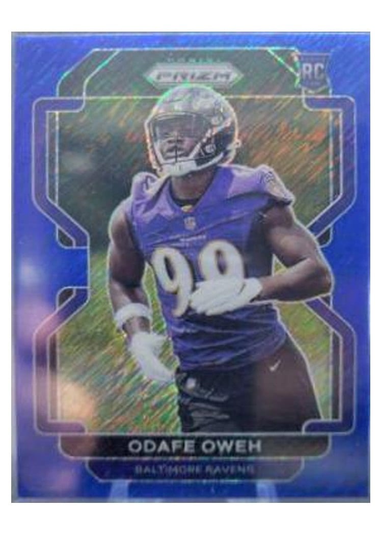 2021 Panini Prizm Base Set Odafe Oweh #380 card