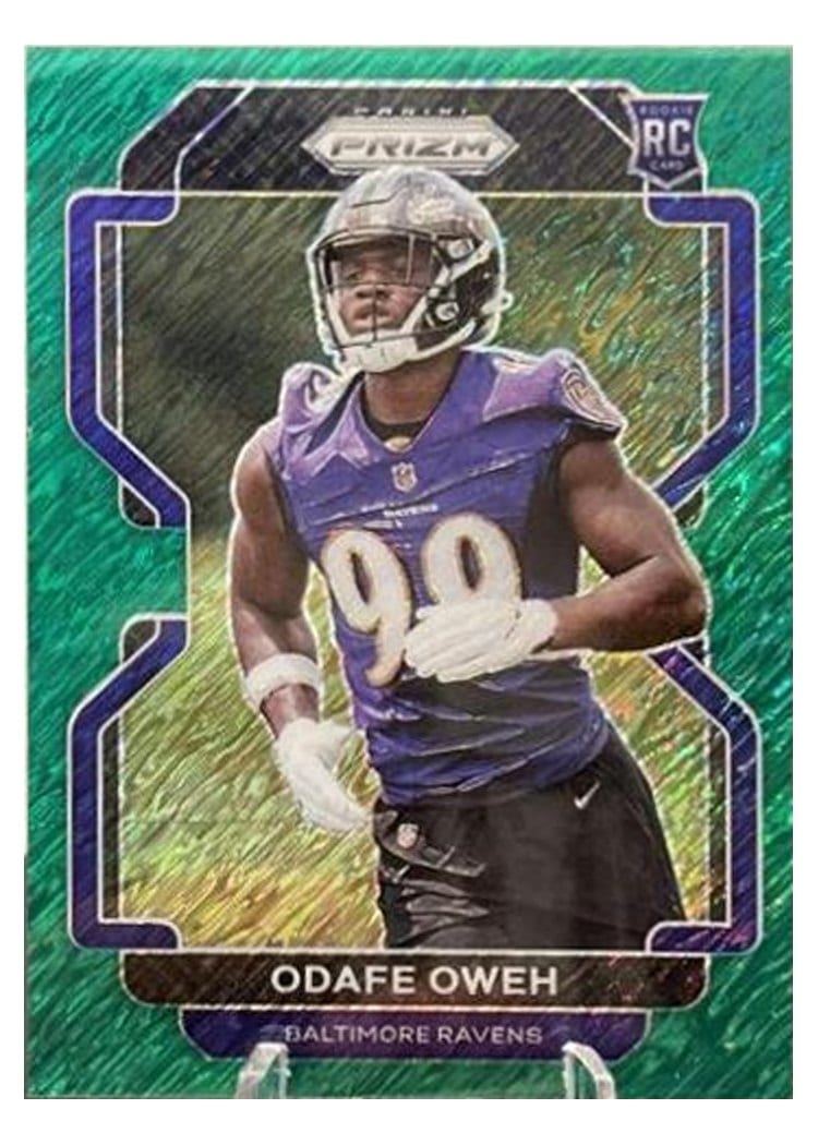 2021 Panini Prizm Base Set Odafe Oweh #380 card