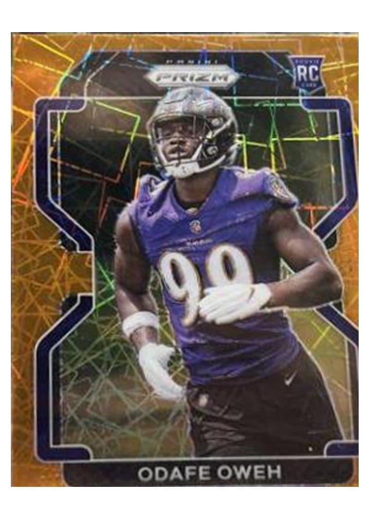 2021 Panini Prizm Base Set Odafe Oweh #380 card