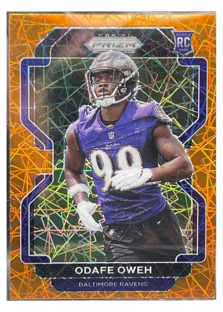2021 Panini Prizm Base Set Odafe Oweh #380 card