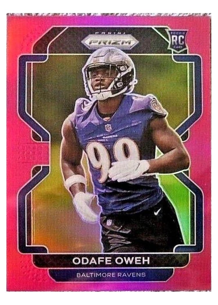 2021 Panini Prizm Base Set Odafe Oweh #380 card