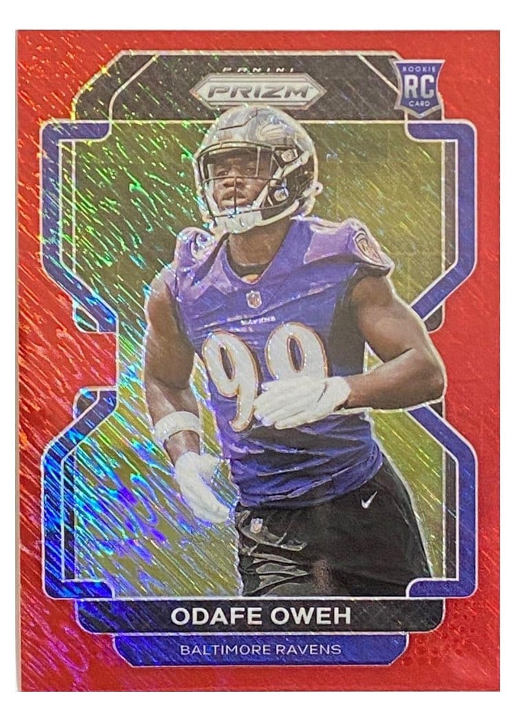2021 Panini Prizm Base Set Odafe Oweh #380 card
