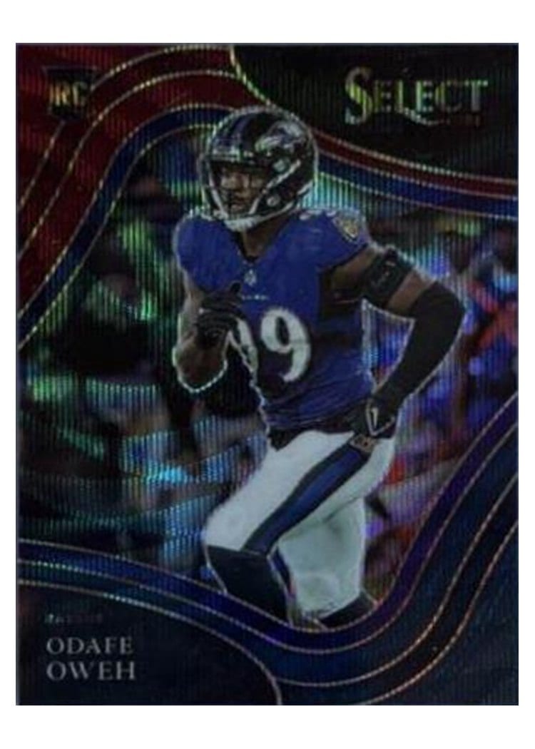 2021 Panini Select Base Set Odafe Oweh #388 card