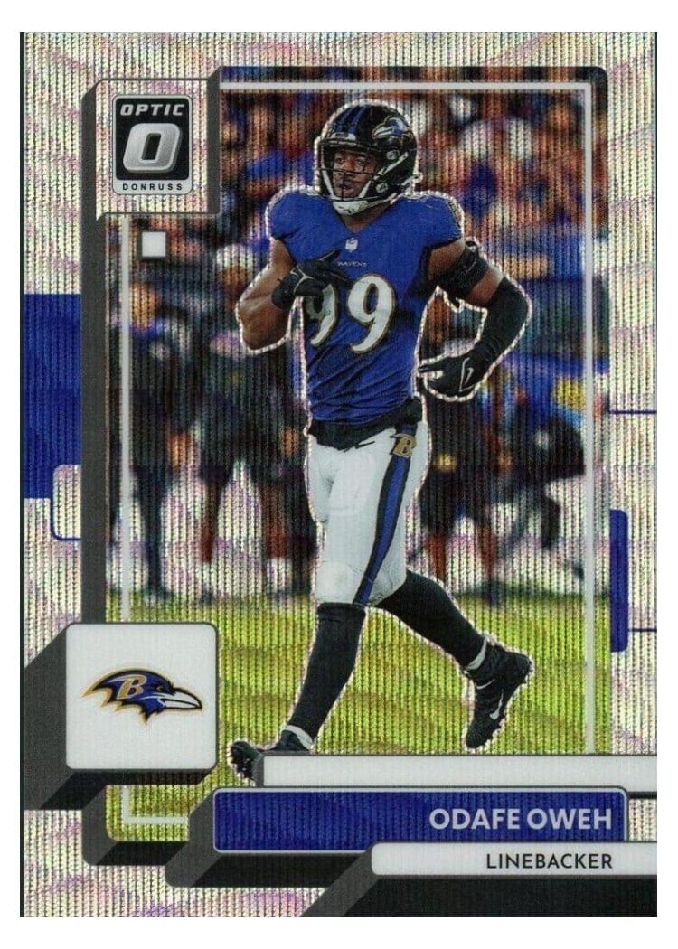 2022 Donruss Optic Base Set Odafe Oweh #19 card