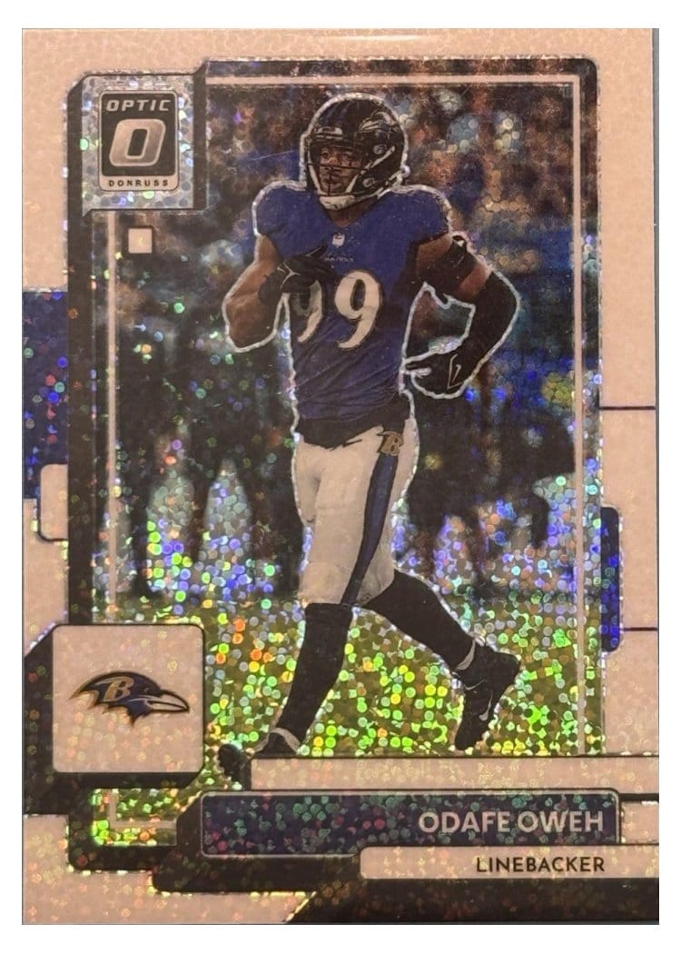 2022 Donruss Optic Base Set Odafe Oweh #19 card