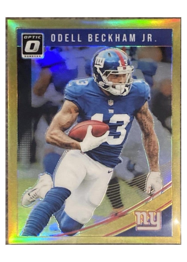 2018 Donruss Optic Base Set Odell Beckham Jr #72 card