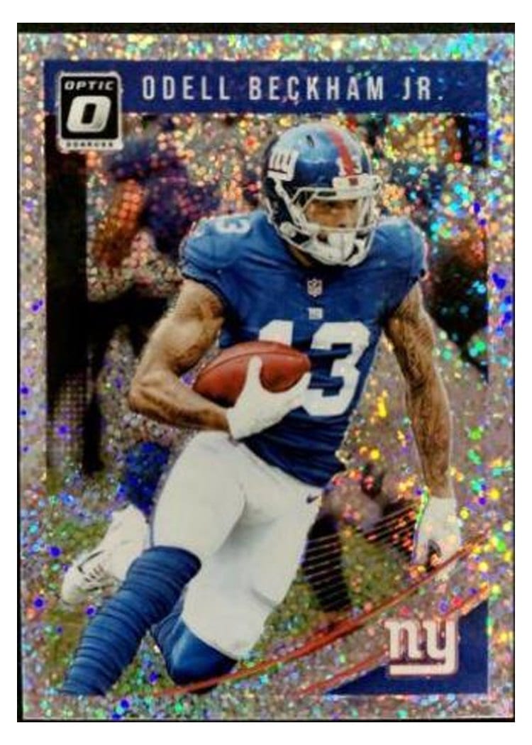 2018 Donruss Optic Base Set Odell Beckham Jr #72 card
