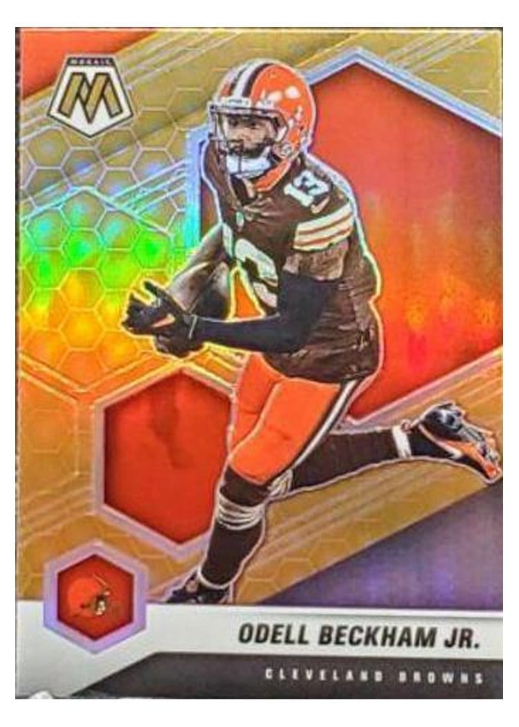 2021 Panini Mosaic Base Set Odell Beckham Jr. #54 card