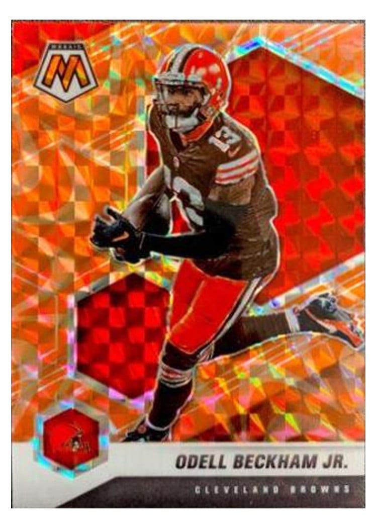 2021 Panini Mosaic Base Set Odell Beckham Jr. #54 card