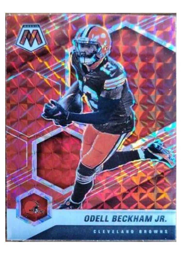 2021 Panini Mosaic Base Set Odell Beckham Jr. #54 card