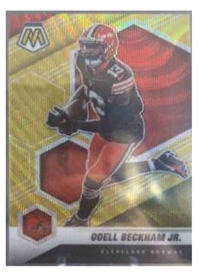 2021 Panini Mosaic Base Set Odell Beckham Jr. #54 card