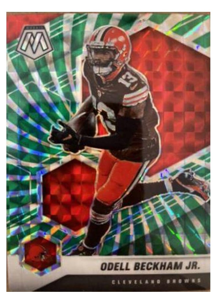 2021 Panini Mosaic Base Set Odell Beckham Jr. #54 card