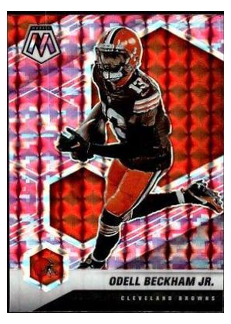 2021 Panini Mosaic Base Set Odell Beckham Jr. #54 card