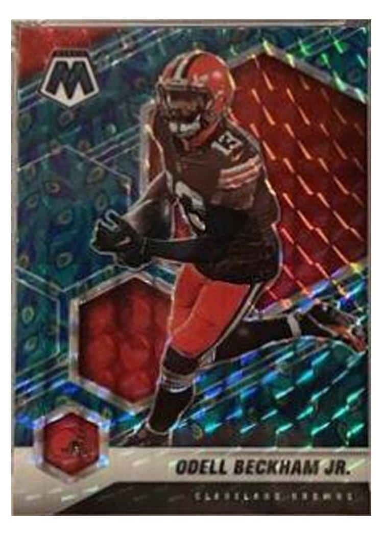 2021 Panini Mosaic Base Set Odell Beckham Jr. #54 card