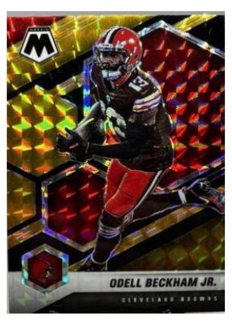 2021 Panini Mosaic Base Set Odell Beckham Jr. #54 card
