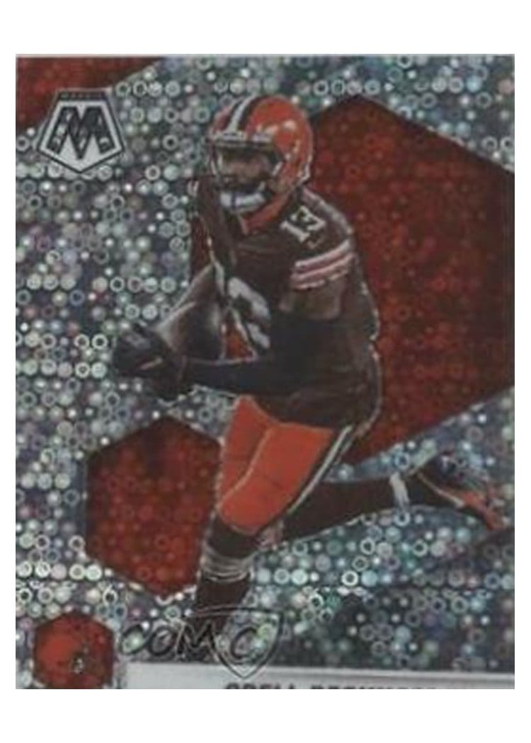 2021 Panini Mosaic Base Set Odell Beckham Jr. #54 card