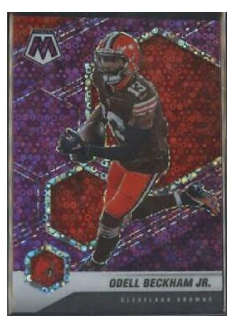 2021 Panini Mosaic Base Set Odell Beckham Jr. #54 card