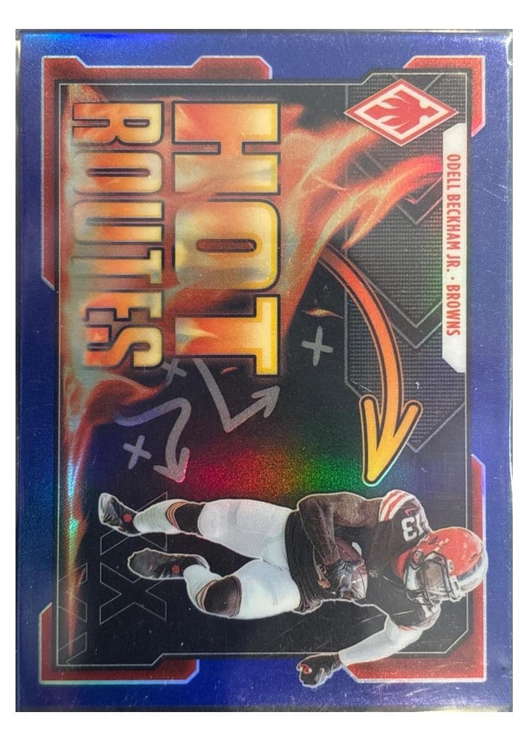 2021 Panini Phoenix Hot Routes Odell Beckham Jr #HR-20 card
