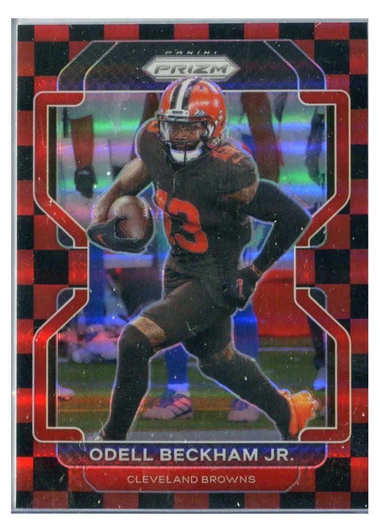 2021 Panini Prizm Base Set Odell Beckham Jr. #261 card