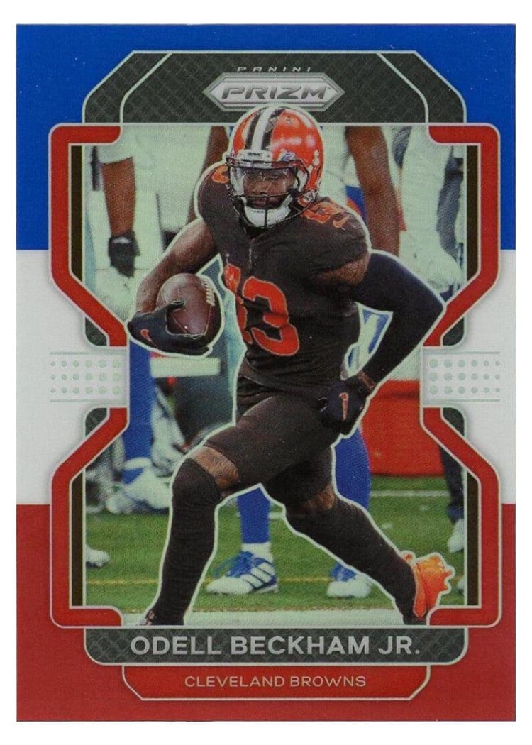 2021 Panini Prizm Base Set Odell Beckham Jr. #261 card