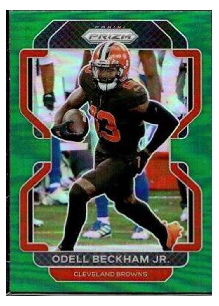 2021 Panini Prizm Base Set Odell Beckham Jr. #261 card