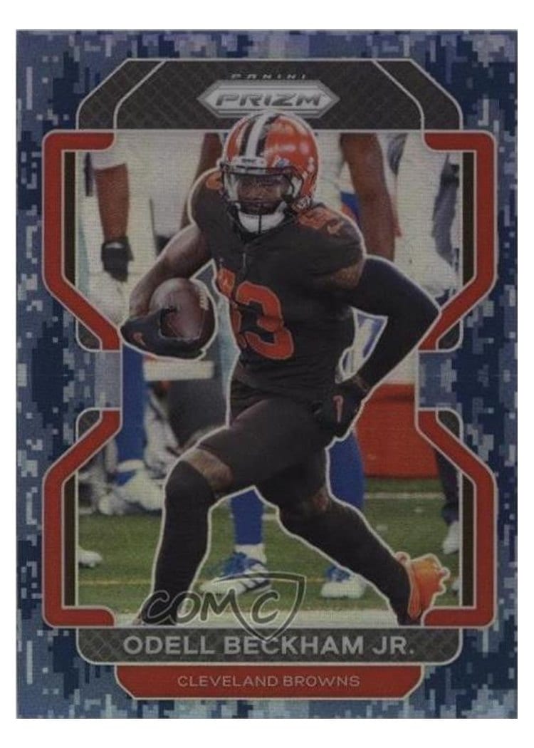 2021 Panini Prizm Base Set Odell Beckham Jr. #261 card