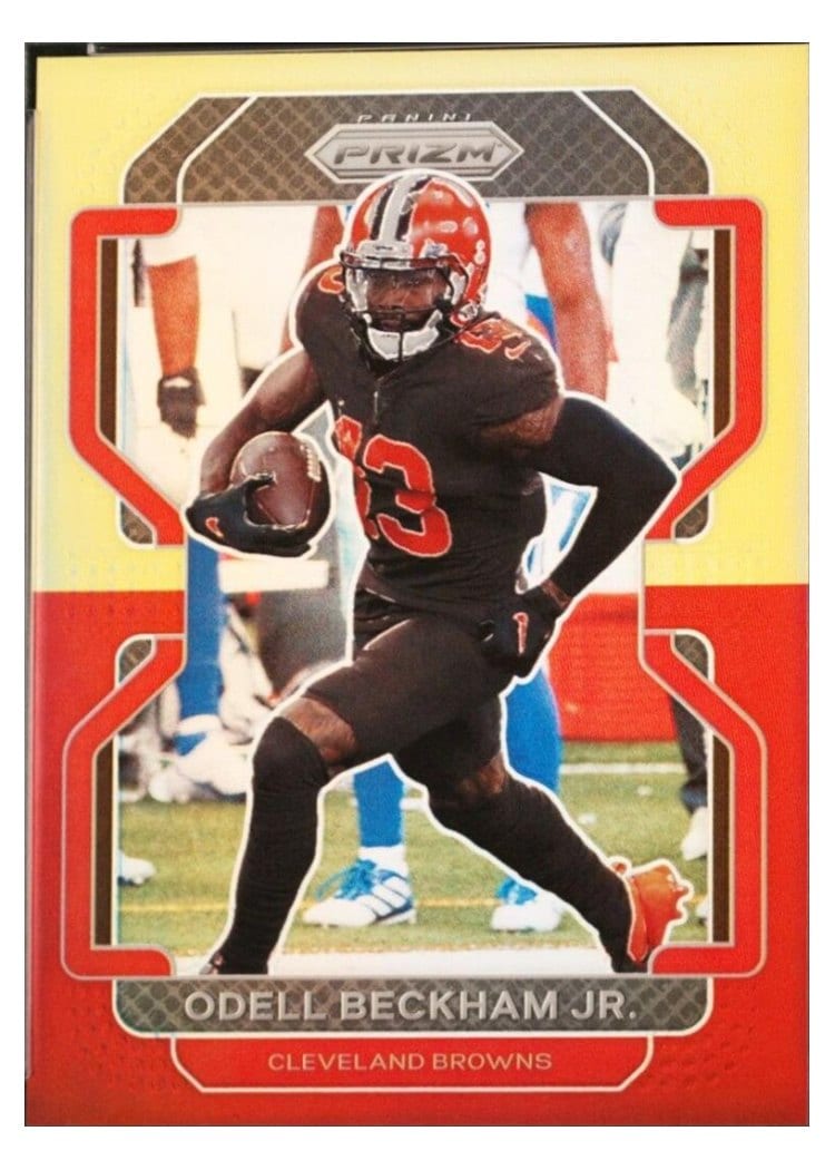 2021 Panini Prizm Base Set Odell Beckham Jr. #261 card