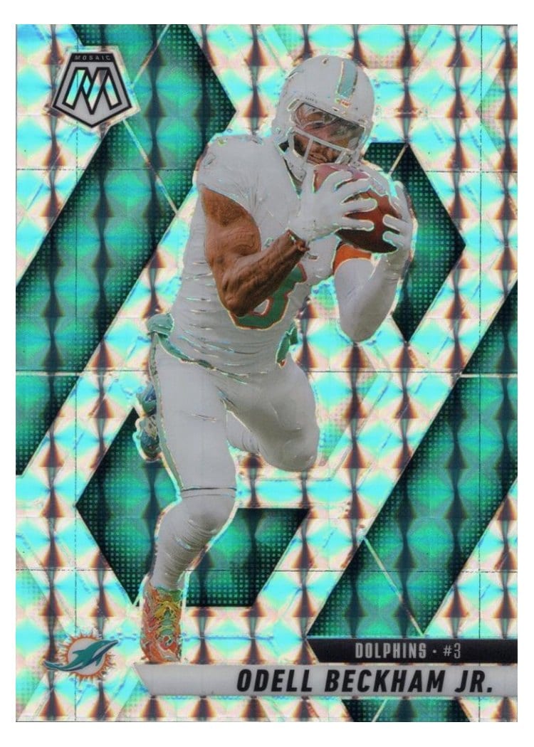 2025 Panini Mosaic Base Set Odell Beckham Jr. #189 card