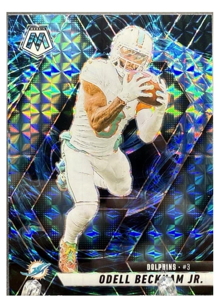 2025 Panini Mosaic Base Set Odell Beckham Jr. #189 card