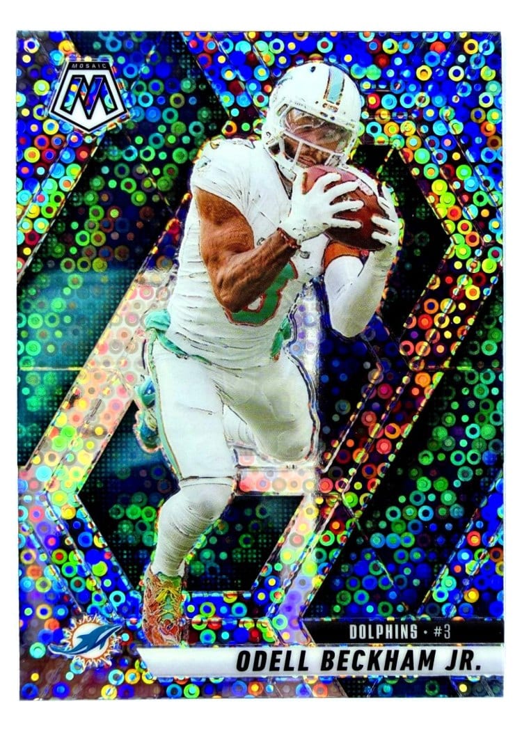2025 Panini Mosaic Base Set Odell Beckham Jr. #189 card