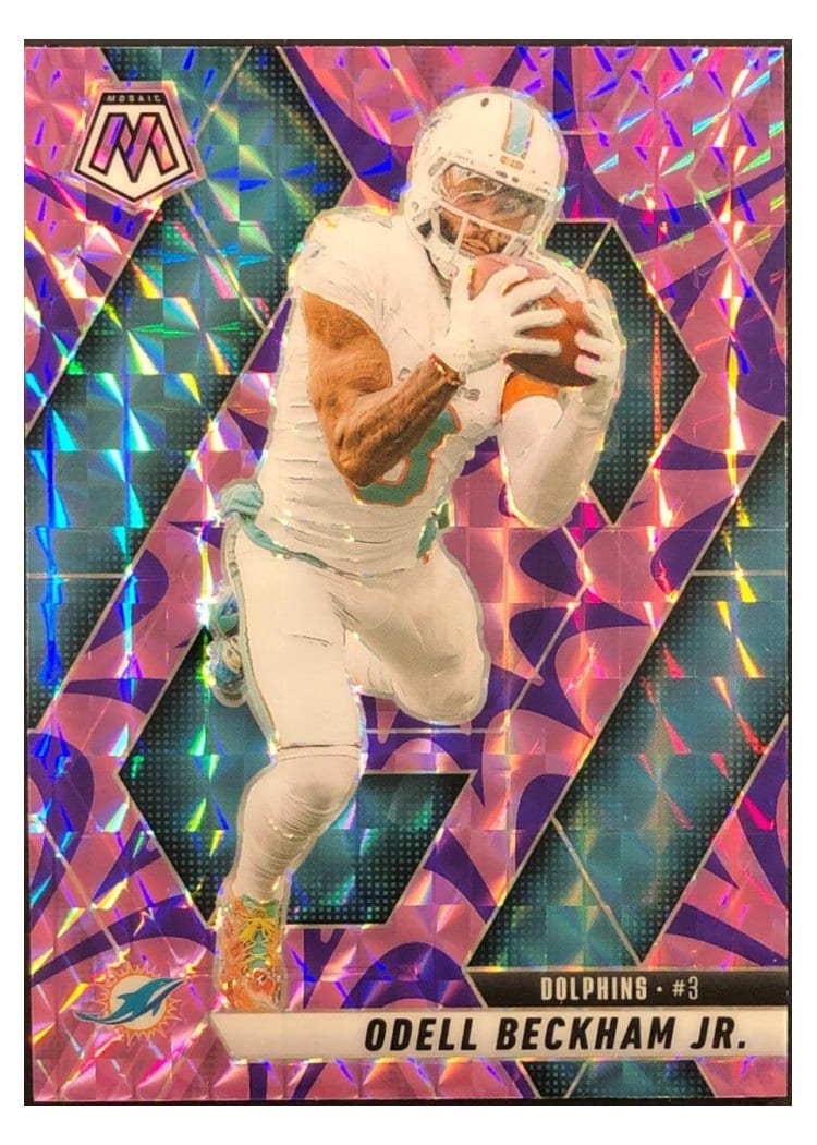 2025 Panini Mosaic Base Set Odell Beckham Jr. #189 card