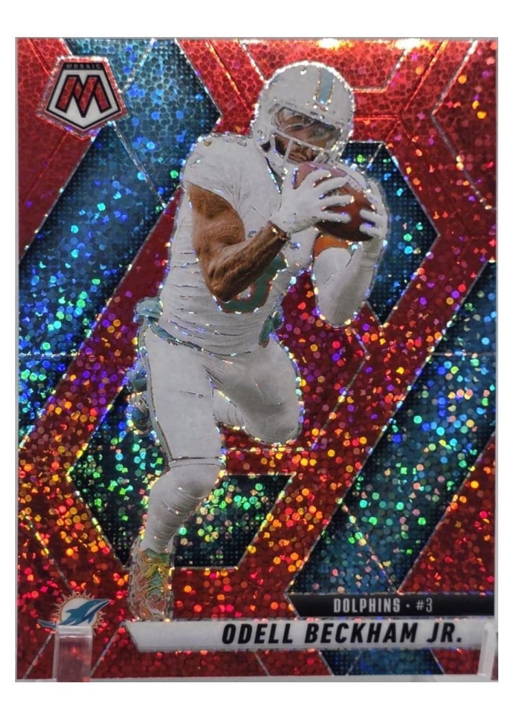 2025 Panini Mosaic Base Set Odell Beckham Jr. #189 card