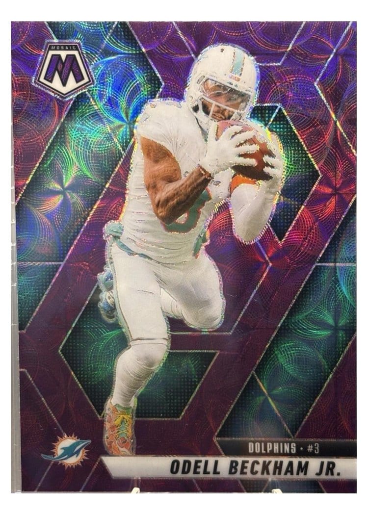 2025 Panini Mosaic Base Set Odell Beckham Jr. #189 card